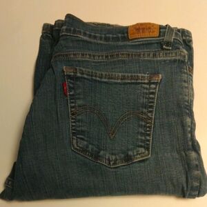 Levis Perfectly slimming boot cut Blue Jeans